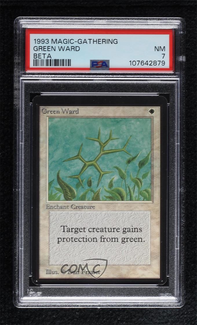 Green Ward Magic: Limited Edition Beta PSA 7 1993