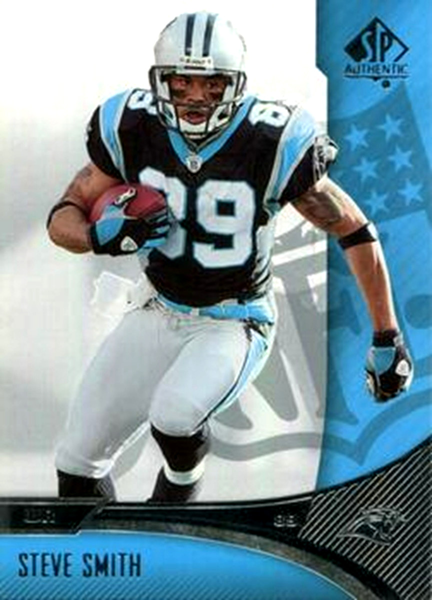 2006 SP Authentic #13 Steve Smith Carolina Panthers