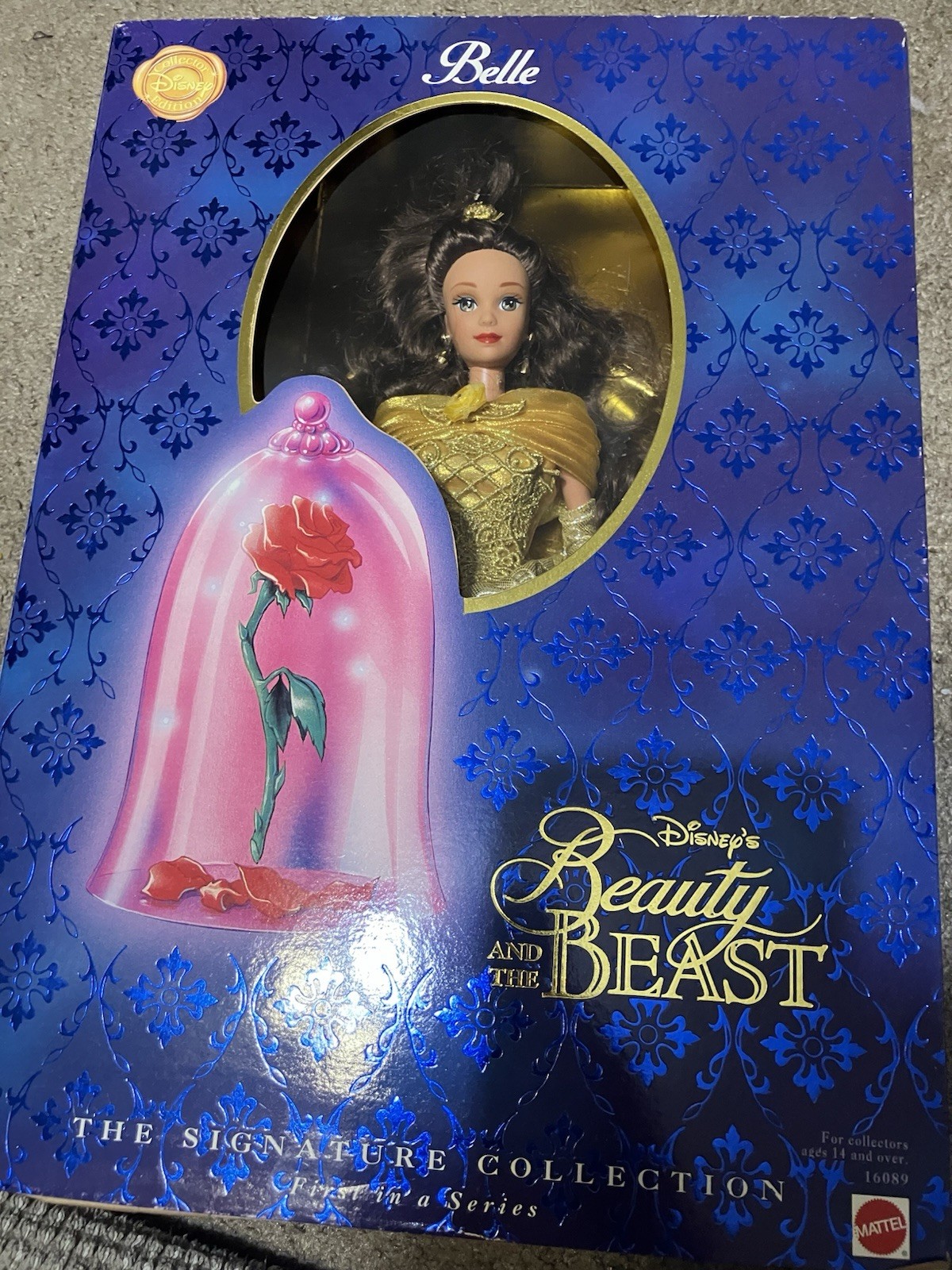 Disney's Beauty and the Beast Belle Doll Signature Collection 1996 Mattel Read