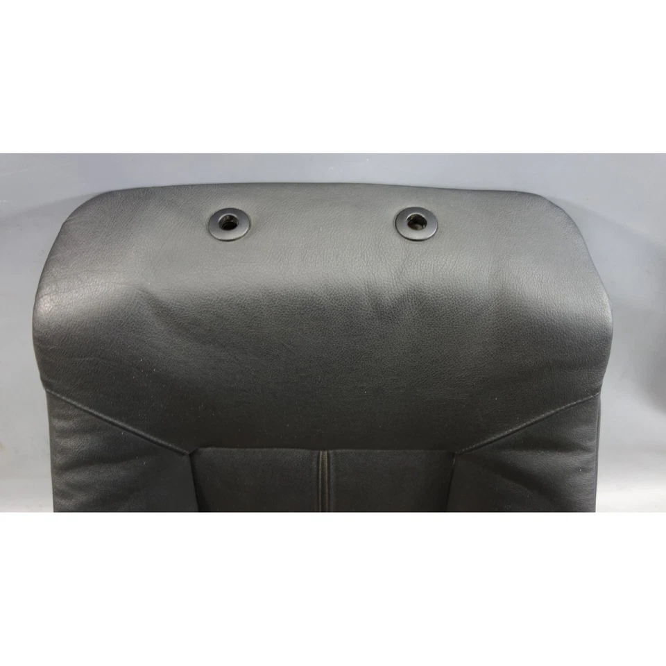 BMW E39 E38 1999-2003 asiento delantero respaldo izquierdo derecho cuero Montana negro Foto 2 de 4