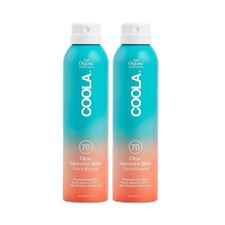 Organic Sunscreen SPF 70 Spray, Vegan  Gluten-Free Sunblock, Daily Skin Protect