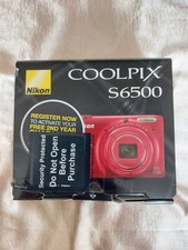 Nikon Coolpix S6500 16MP Compact Digital Camera Boxed with Accessories Tested