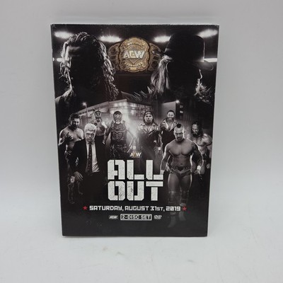 AEW ALL OUT 2019 2-Disc DVD All Elite Wrestling August 31st Hangman Rhodes Omega