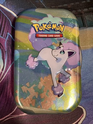 pokémon trading card game galar pals mini tin Pokémon TCG Galar Pals Mini Tin: Galarian Ponyta