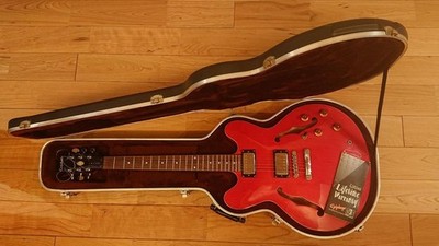 E-Gitarre Epiphone von Gibson Dot Modell ES335 Semi Hollow Red I02042851