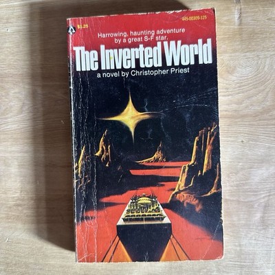 The Inverted World Christopher Priest Vintage Popular Library Paperback Sci-Fi