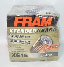 Fram XG16 Xtended Guard Oil Filter w/ Sure Gr...