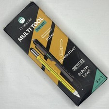 9 in 1 Multi-Tool Pen Set - Ursulgenial - Ruler Screwdriver Level - Dad Gift