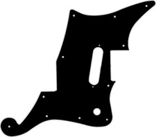 WD Custom Pickguard For D'Angelico Premier Bedford With Tremolo #03O Black/Or...