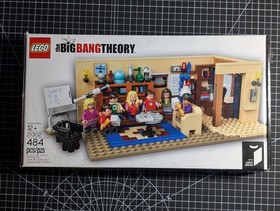 LEGO IDEAS: THE BIG BANG THEORY (21302) - 100% COMPLETE W/BOX & MANUAL (RETIRED)