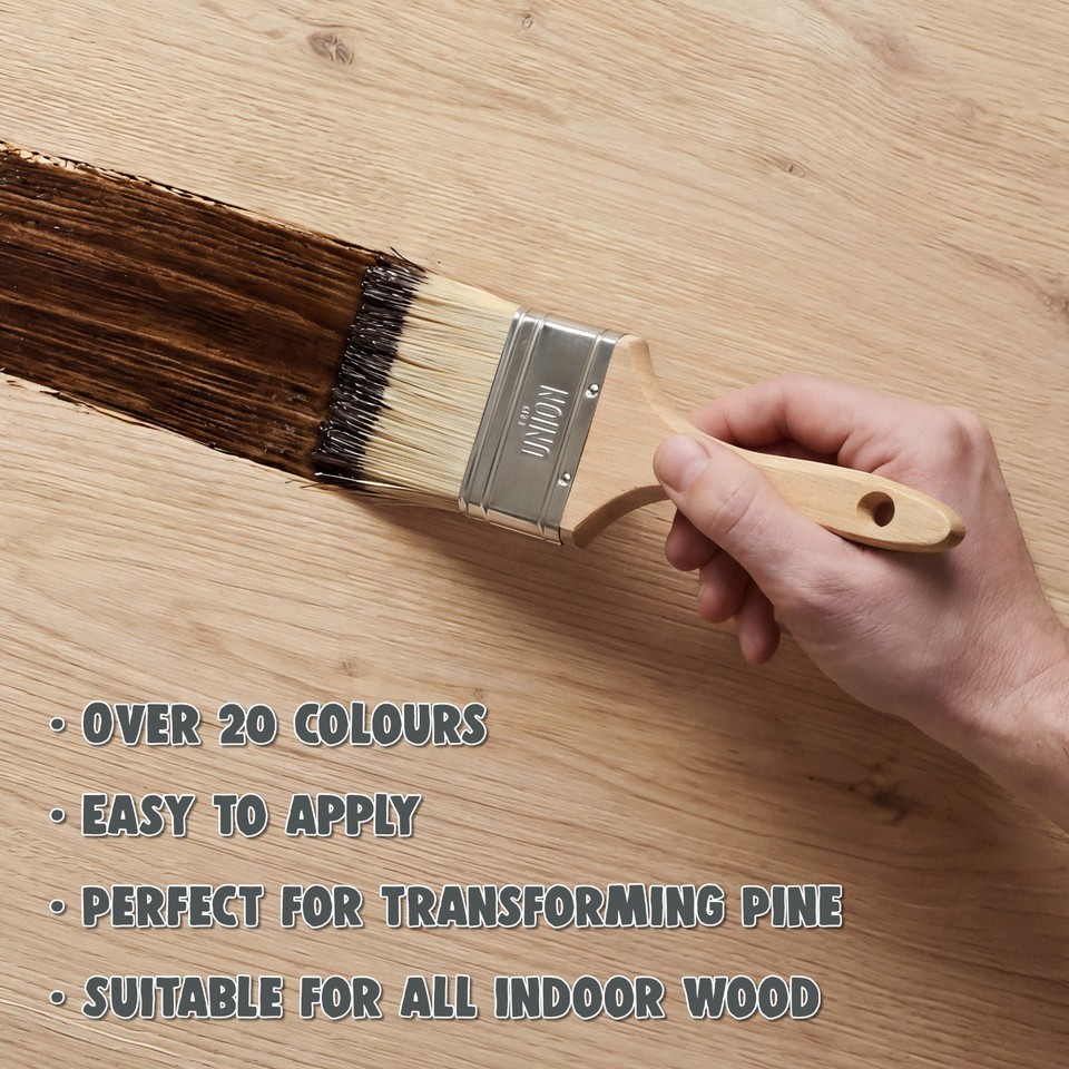 Product photo 5 of 8 — Wood Stain Water Based for All Wood Types – Light & Dark Finishes – Littlefair’s