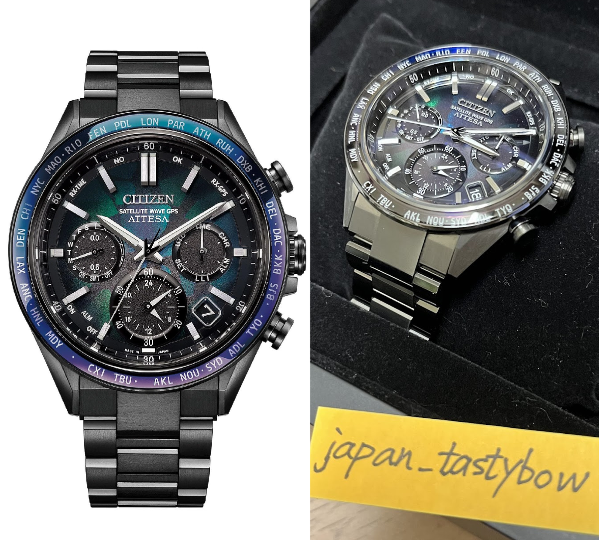 Citizen Attesa CC4057-60E Men Watch NEW LAYERS of TIME Limited Eco