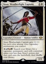 MTG Sisay, Weatherlight Captain Modern Horizons #29 Rare Lightly Played LP