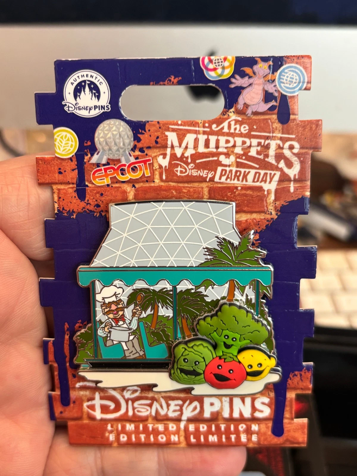 Disney Muppets Park Day Pin - Epcot - Living with the Land