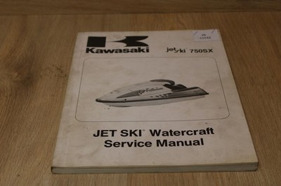 Kawasaki Jet Ski 750SX service manual 99924-1156-04  1992-1995 xb11542