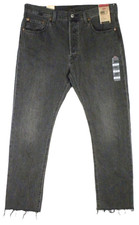 Levi's 501 Original Women's Dark Gray Straight Leg Jeans Size 32 x 30