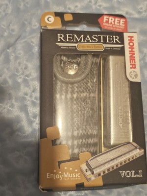 Hohner Remaster Harmonica Collectors Edition Remaster Series Key - C, New!