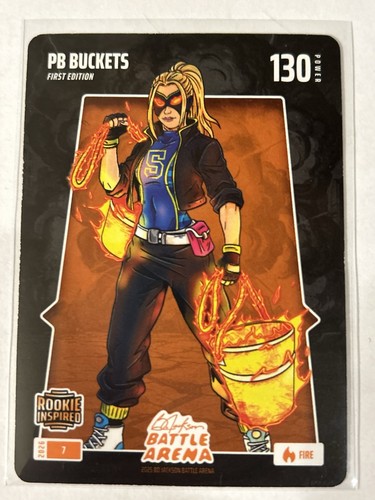 2026 Bo Jackson Battle Arena PB Buckets Paige Bueckers Fire RC #7 Rookie