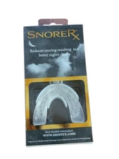 100% Authentic SnoreRx Custom Fit Adjustable Mouthguard Reduces Snoring