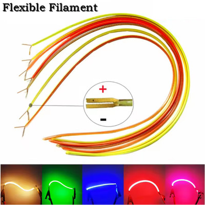 COB LED Filament für Edison Glühbirnen Streifen 3V flexibel & DIY-fähig