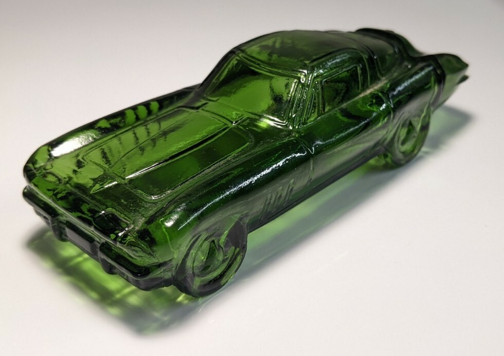 Vintage Avon 1965 Chevy Corvette Stingray Deep Woods 2 Oz Green