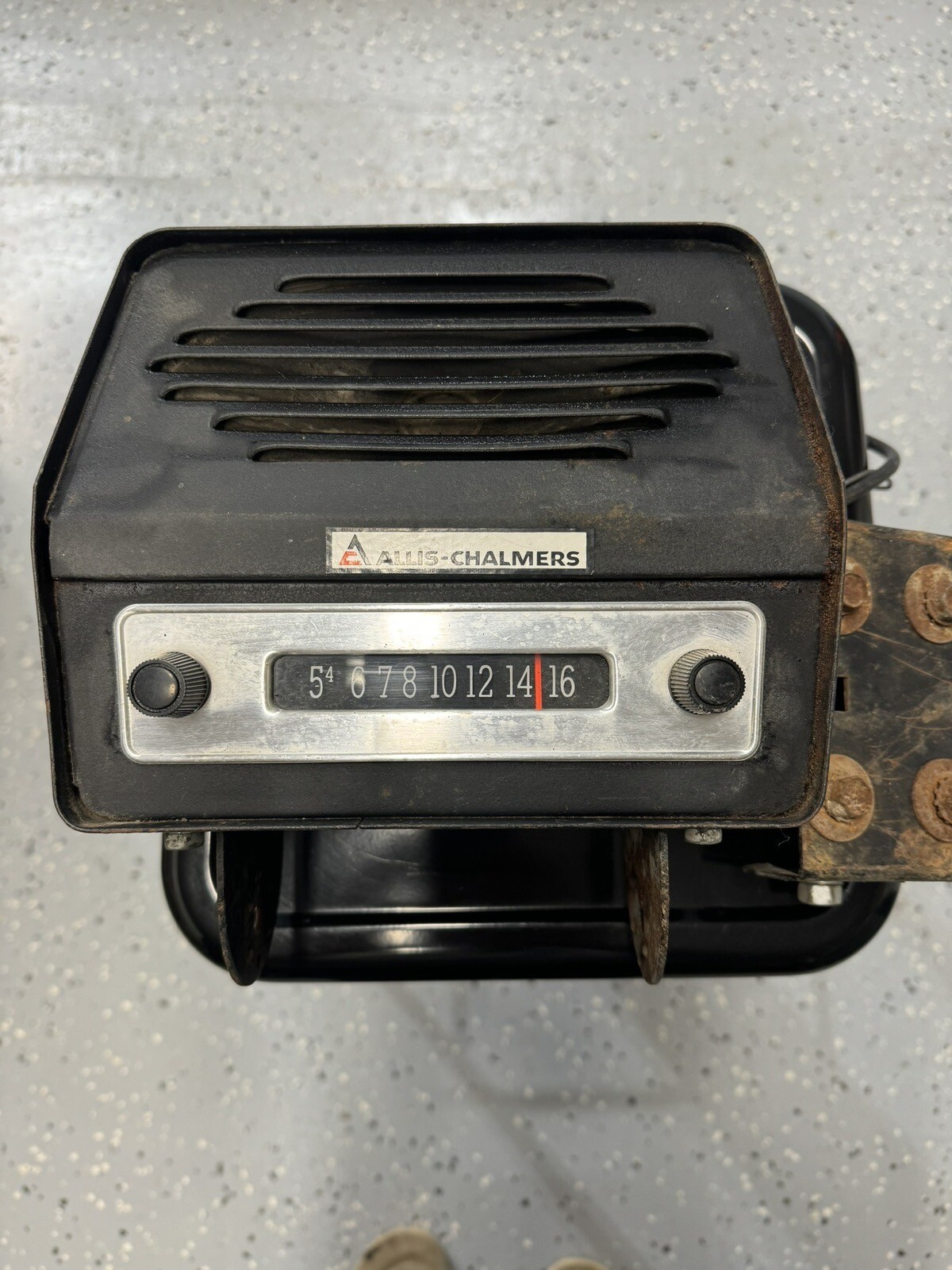 Allis Chalmers Vintage Tractor Radio eBay