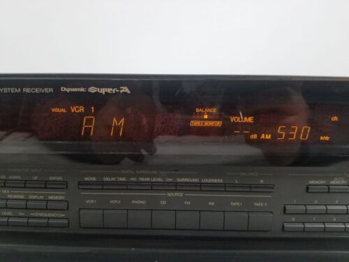 JVC RX-703V AV Home Theater Control Receiver Dolby Digital - Picture 3 of 8