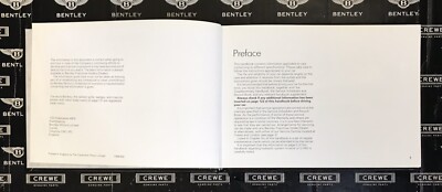 1989 Bentley Mulsanne Owners Manual Handbook TSD4919 item#LA89 | eBay