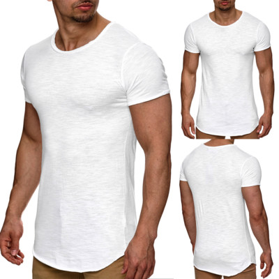 Indicode Herren T-Shirt Willbur-Rundhalsausschnitt Sommershirt Männer Shirt Mode