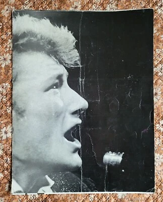 Trés Rare Johnny Hallyday Prog concert OLYMPIA 1962 12 Pages avec Des Dédicaces - Photo 1/4