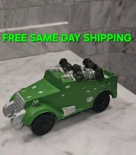 1940s The Sun Rubber Company U.S. Army Toy Machine Gun Radio Car Truck / Jeep