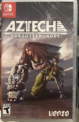 Aztech Forgotten Gods Nintendo Switch New Sealed Limited Run Games