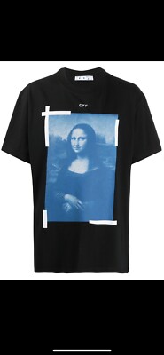 off white t shirt mona lisa