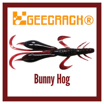 Geecrack Bunny Hog Creature Bait - Choose Size / Color