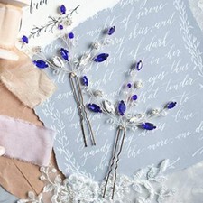  Set of 2 Handmade Bridal Bridesmaids Flower Girl Pink Champagne Rose Gold