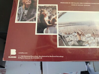 METALLICA Master of puppets BLACKENED BLCKND005R-1W 180g SEALED | eBay