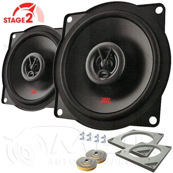 JBL Lautsprecher FüR Audi 80 Cabrio B3 / B4 1991-2002 Heck Hinten 210W 130 #AM53-image