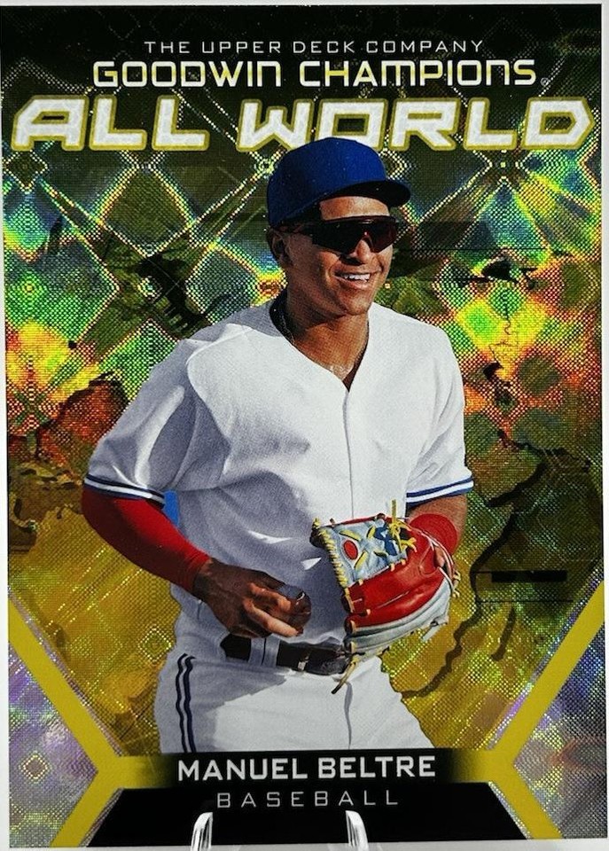 2024 Upper Deck Goodwin Champions - Manuel Beltre #AW-9 - 1 of 1