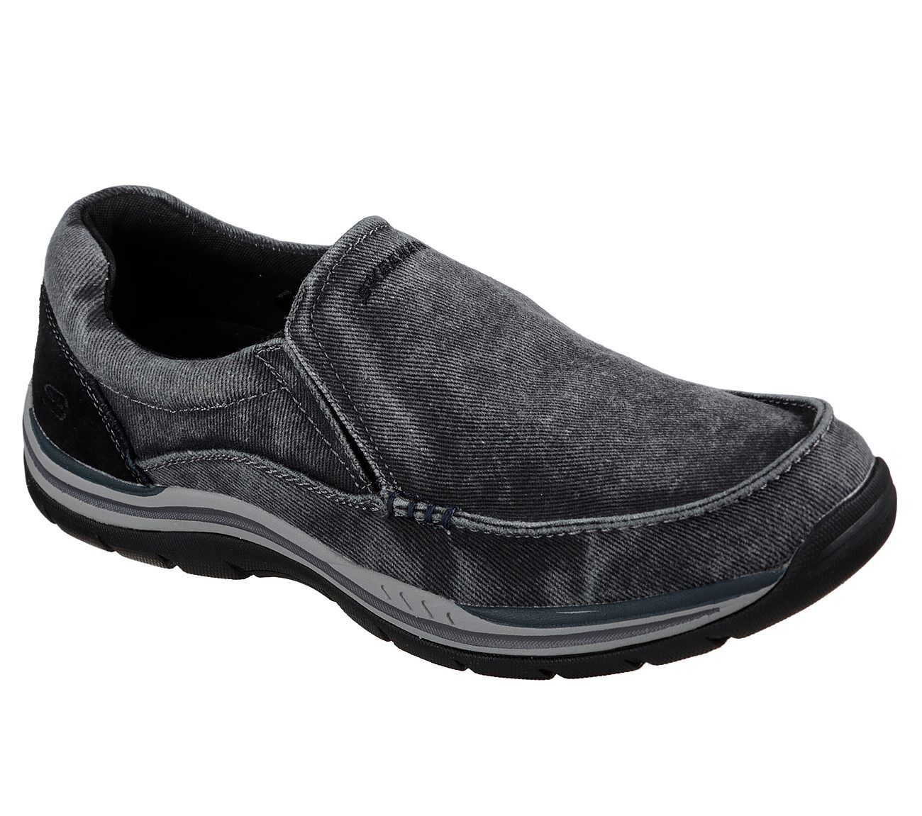 Men's Skechers Relaxed Fit: Expected Avillo Loafer Shoes, 64109 /BLK ...