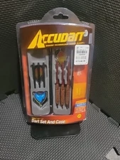 Accudart Eagle Soft Tips Dart Set And Case. Copper Barrels