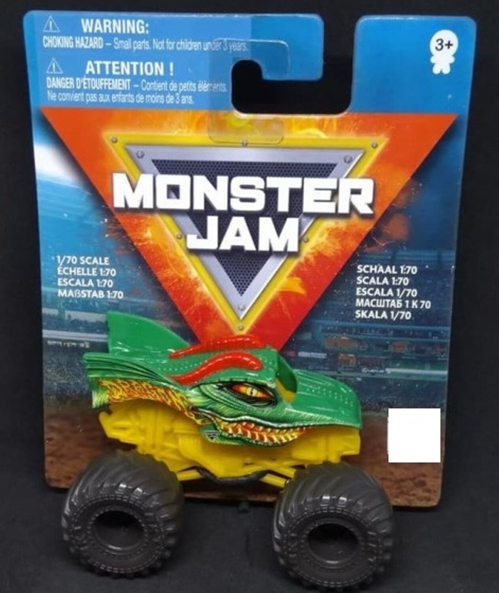 MONSTER JAM TRUCKS SCALE 1:70 *CHOOSE YOUR FAVOURITES* TRUCK SPIN