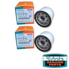 Genuine OEM Kubota HH1J0-32430 (Replaces HH150-32430) Oil Filter - 2 PACK