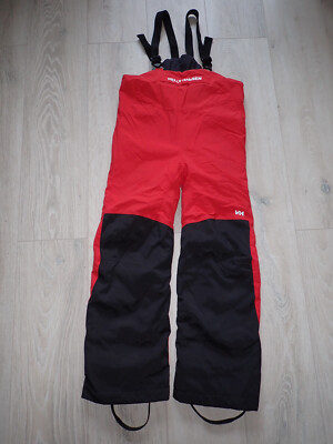 wie NEU ! HH Helly Hansen Schneehose Gr. 140 10 rot Jungen Skihose Winter Hose