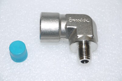 Swagelok SS-8-RSE-4 Stainless Reducing Elbow 1/2 in. FNPT x 1/4 in. Male NPT New