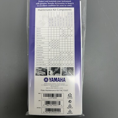 Yamaha Flute Maintenance Kit | eBay