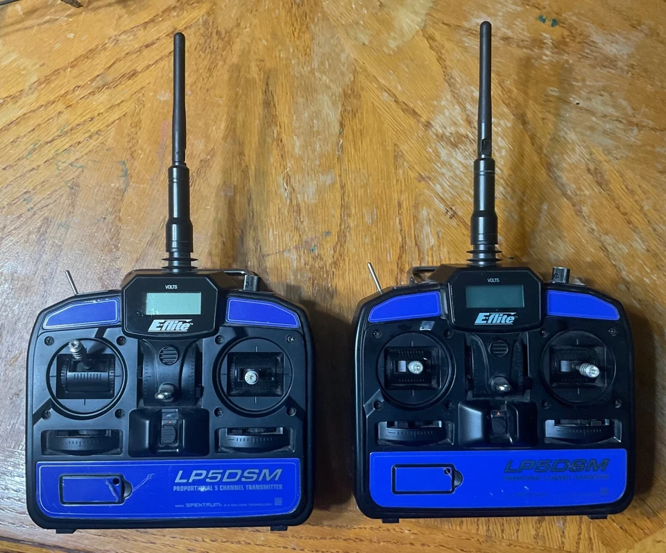 RC HELICOPTER LOT USE/REPAIR CONTROLLERS = E-FLITE BLADE CP PRO-MCX-PROPEL=USED - Image 2 of 4