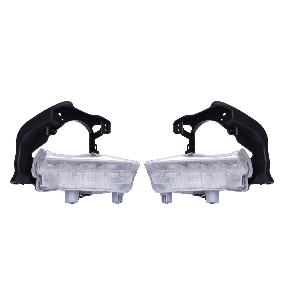 1 Pair For 2014 2015 2016 Toyota Highlander Daytime Running Light LED - Image 3 of 4