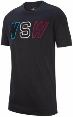 NIKE SPORTSWEAR NSW Tee T-Shirt 927396-010 Black Blue White Red