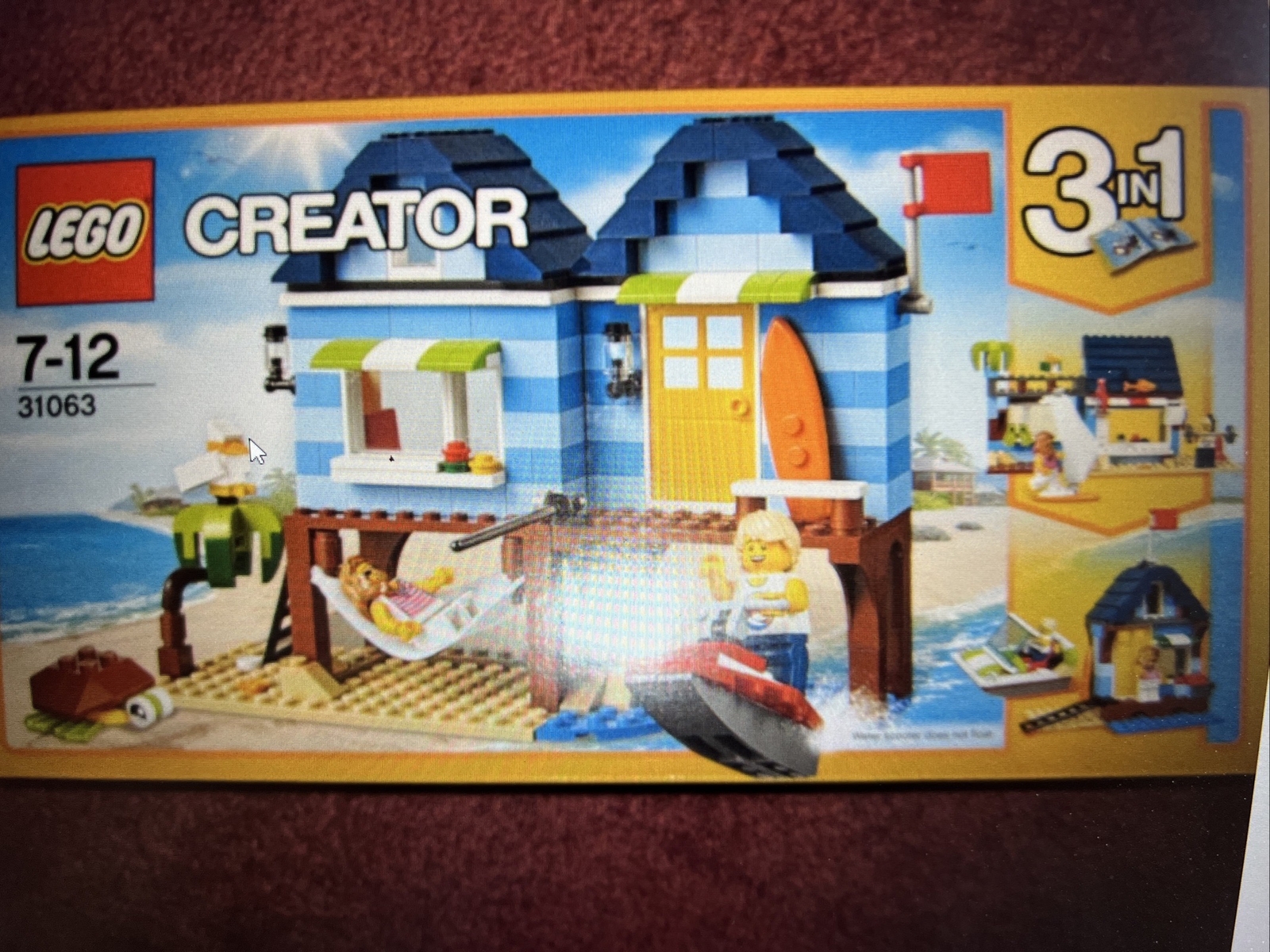 LEGO CREATOR: Beachside Vacation (31063) = NEW & SEALED