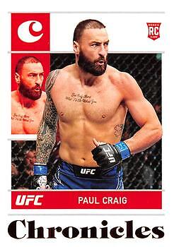 Paul Craig 2022 Panini Chronicles UFC - Bronze RC #96 -